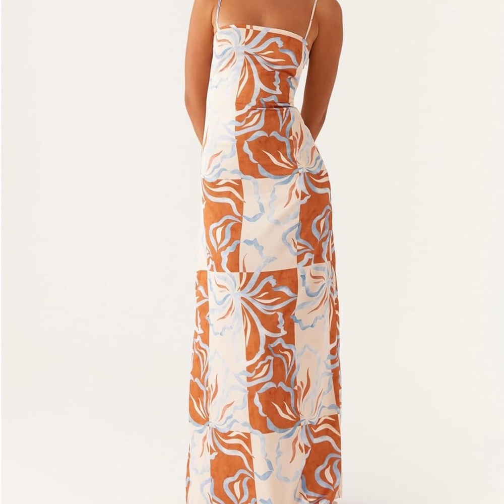 Floral Print Maxi Dress